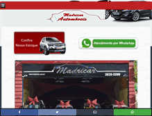 Tablet Screenshot of madricar.com.br